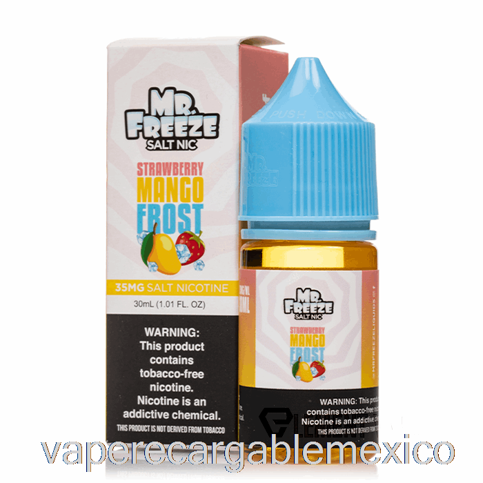 Vape Recargable Fresa Mango Frost - Mr Frozen Salts - 30ml 35mg